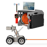 underwater  CCTV Sewer Pipe Inspection Crawler Robot PTZ Camera For 200mm To 3500mm