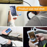 3 in 1 Endoscope Camera 480hd 8mm 5m Hard Cable Usb Waterproof Inspection high definition endoscope camera