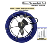 40mm Camera Head Sewer Inspection camera for Drain Pipe Duct Blocked Inspection Camera Endoscope with rotation