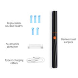 Visual Cleaner Mini Otoscope 3.9mm Camera Lens Electric ear wax removal endoscope otoscope ear wax remover