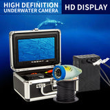 100m Dvr Waterproof Fish Finder 7"lcd Monitor Video Camera 1000tvl Underwater Ice Fishing 36 Leds Ir 360 Degree Rotating 8gb