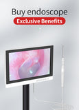 3.9mm Digital Ear Cleaning Endoscope Camera With 10.1 Inch Hd IPS Screen otoscope numerique