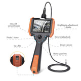 1.2mm camera 360 degree borescope camera with light videoscope  inspection rotating digital  camera joystick autofocus